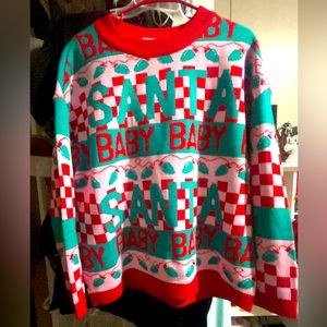 Comfortable Christmas sweater that has been worn only once!